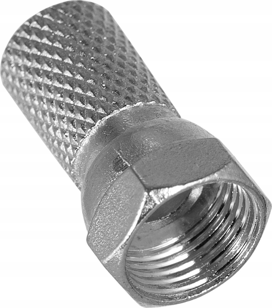 Konektor koaksial Libox F, 7.0mm, për kabllo RG6, argjendtë