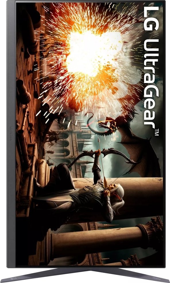 Monitor gaming LG 32GS75Q B, 31.5", QHD 2560 x 1440, 180Hz, i zi