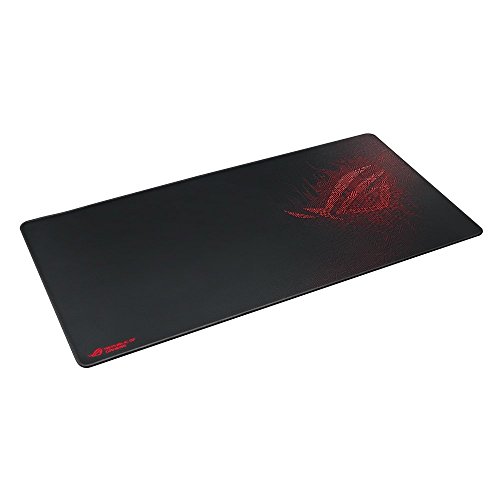 Mousepad gaming ASUS ROG Sheath, madhësi e madhe, 3mm, i zi e kuqe