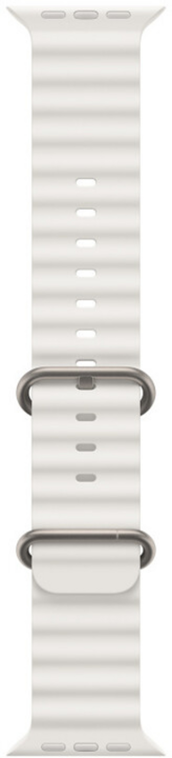 Apple Watch 49mm Band, White Ocean Band