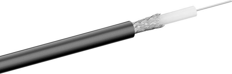 Коаксијален кабел Microconnect RG59, 100 m, црн
