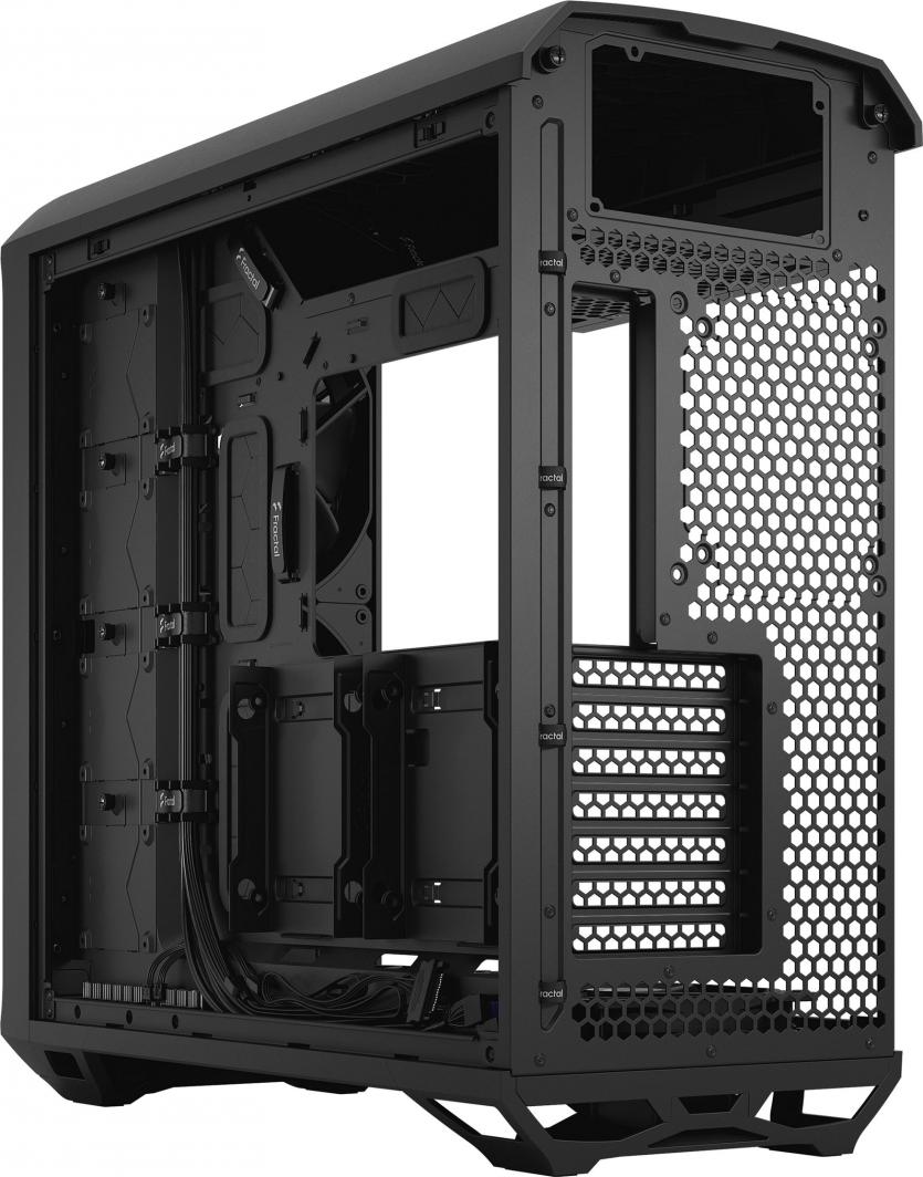 Kasë Fractal Design Torrent TG Dark Tint, e zezë, Full Tower