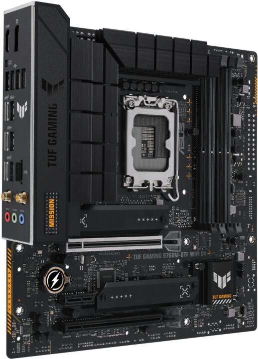 Pllakë amë ASUS TUF GAMING B760M-BTF WIFI D4 - Intel B760