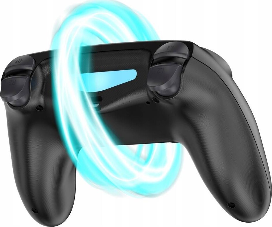 Gamepad Yaxo Viper Strike, pa tela, me dridhje, i zi