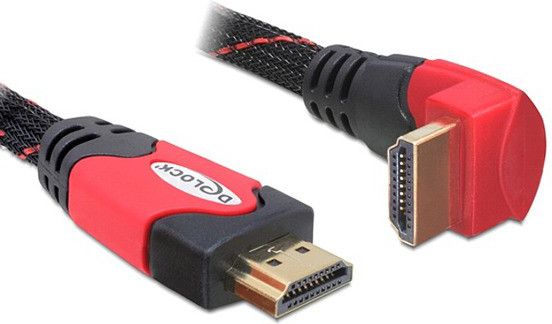Kabllo Delock HDMI - HDMI 82688, 5m, e kuqe