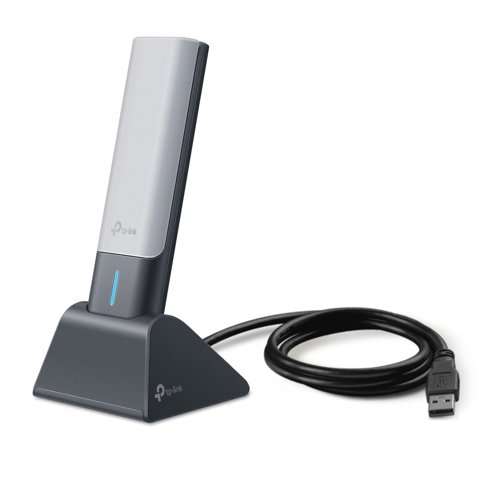 Përshtatës Wi-Fi TP-Link Archer TX50UH, AX3000, USB 3.0, Dual Band, i zi