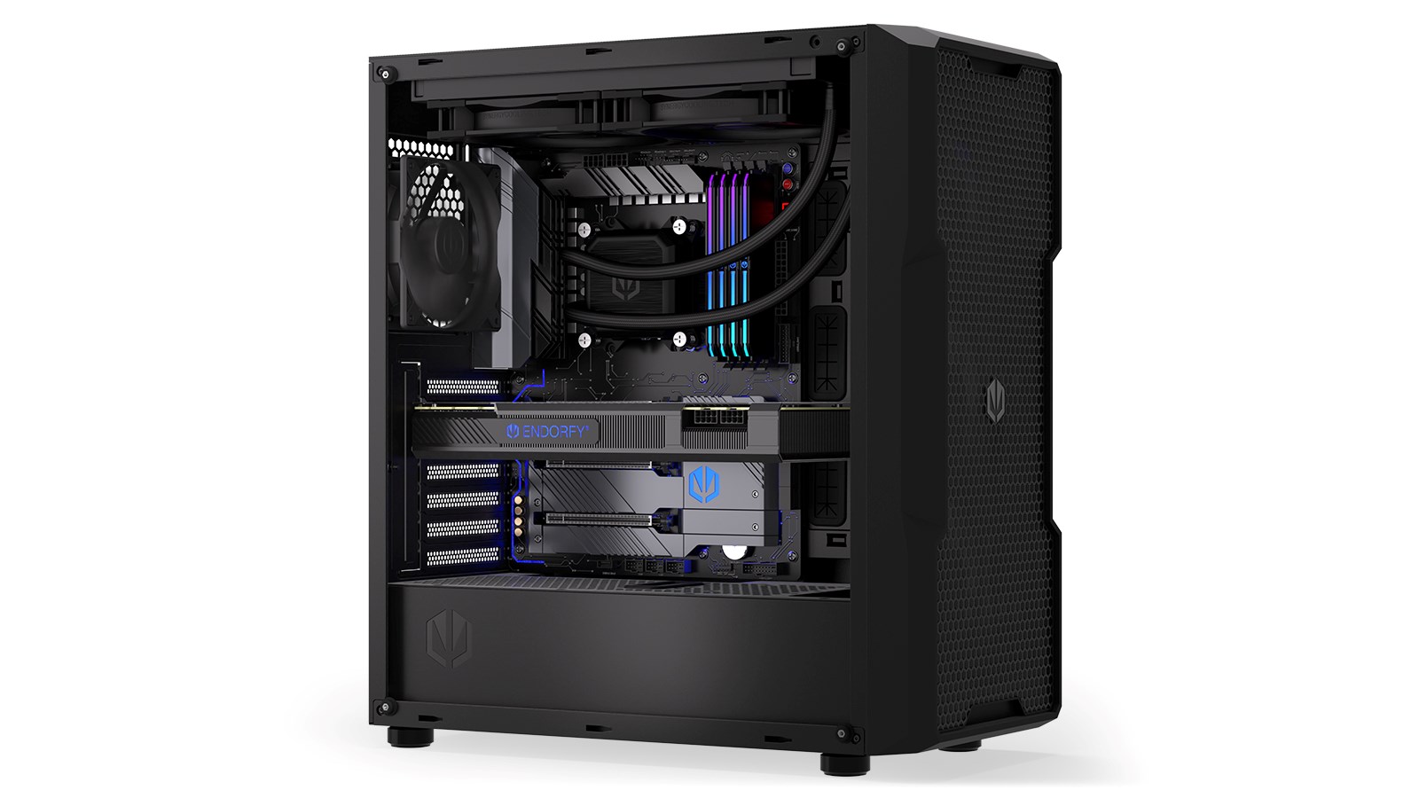 Ftohës me ujë ENDORFY Navis F280, 280 mm, 140 mm, e zezë