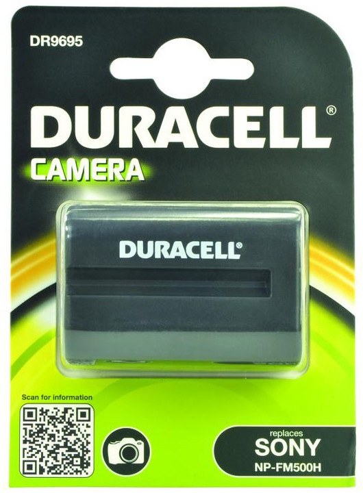  Bateri alternative Duracell për Sony NP-FM500H
