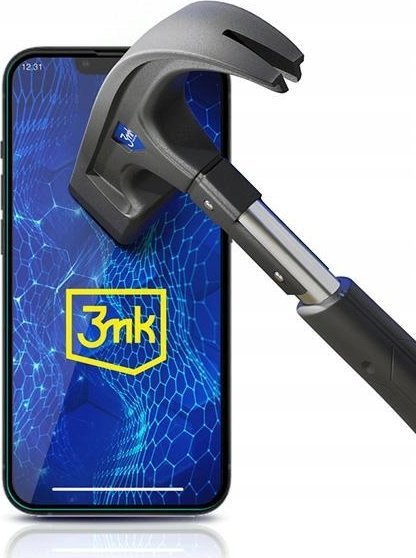 Xham mbrojtës 3MK HardGlass Max Lite për Xiaomi 14T, fullscreen, me kornizë të zezë