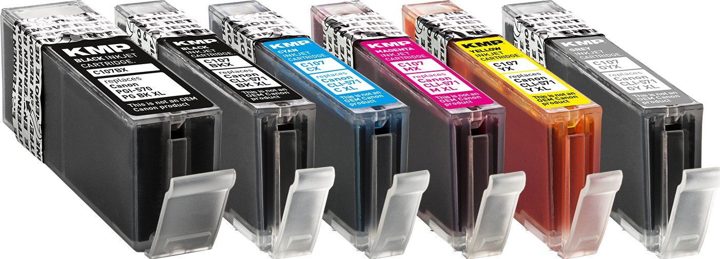 Set bojërash printeri KMP C107PIXV, pigment, 4 ngjyra