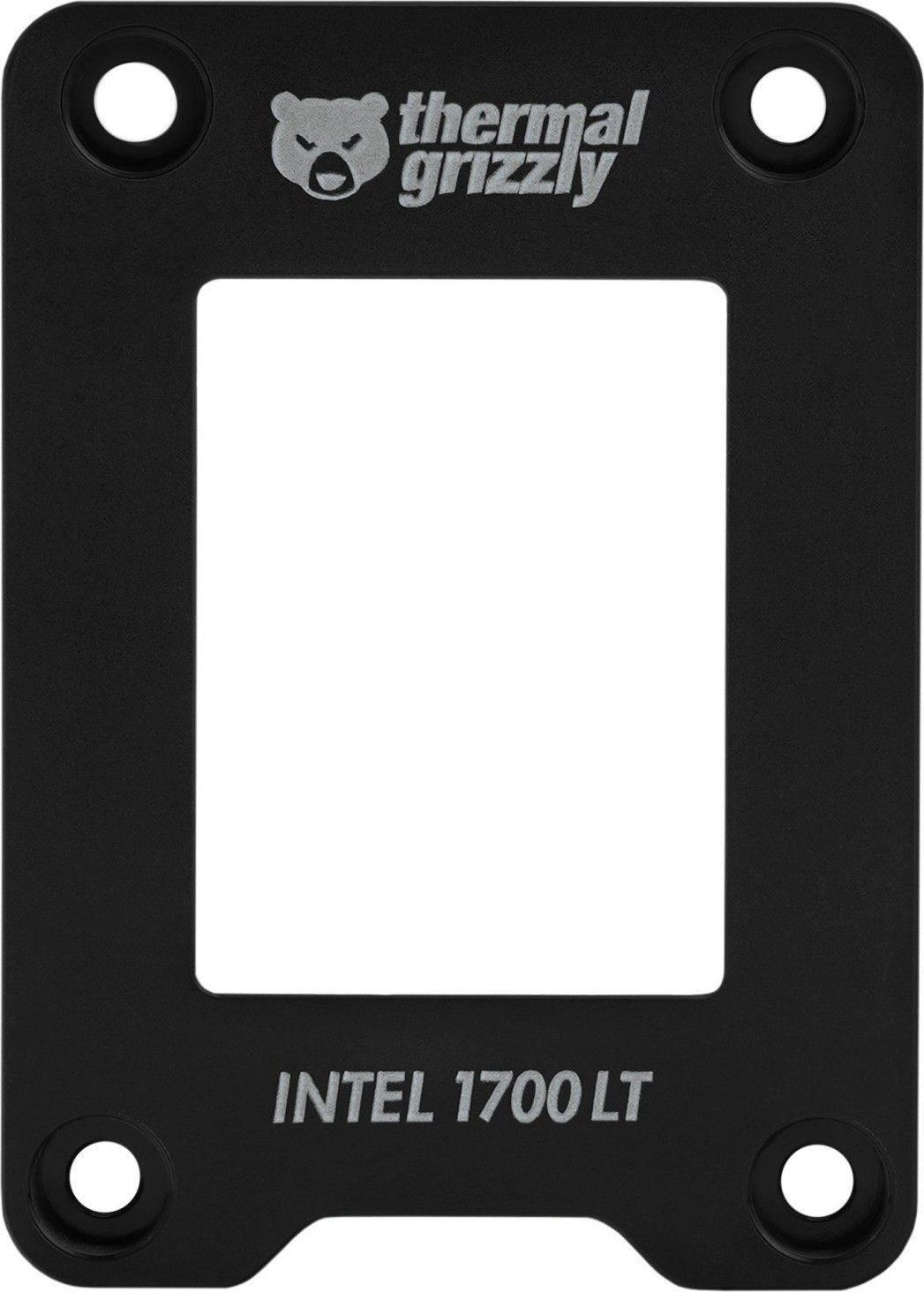Kornizë kontakti CPU Thermal Grizzly Intel 1700 LT, për LGA 1700, plastike e lehtë, e zezë
