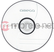 Дискови DVD+R Omega 4.7GB, 16x, 25 парчиња