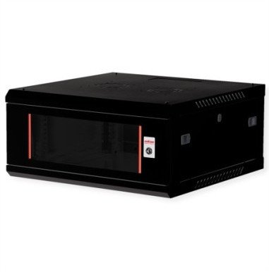 Ѕиден кабинет ROLINE Wall Cabinet Basic Plus, 19", 4U, 600x600mm, црн