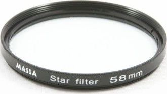 Фотографски филтер Seagull Mass Rainbow Star x6 58mm, ѕвезден ефект, повеќебоен