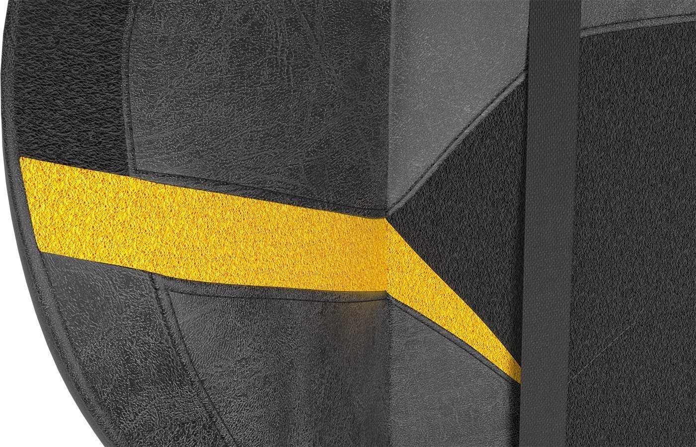 Set karrige gaming Endorfy Scrim YL me mbrojtëse dyshemeje FP120R, ergonomike, e verdhë