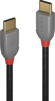 Kabllo Lindy USB - C, 2m, e hirtë