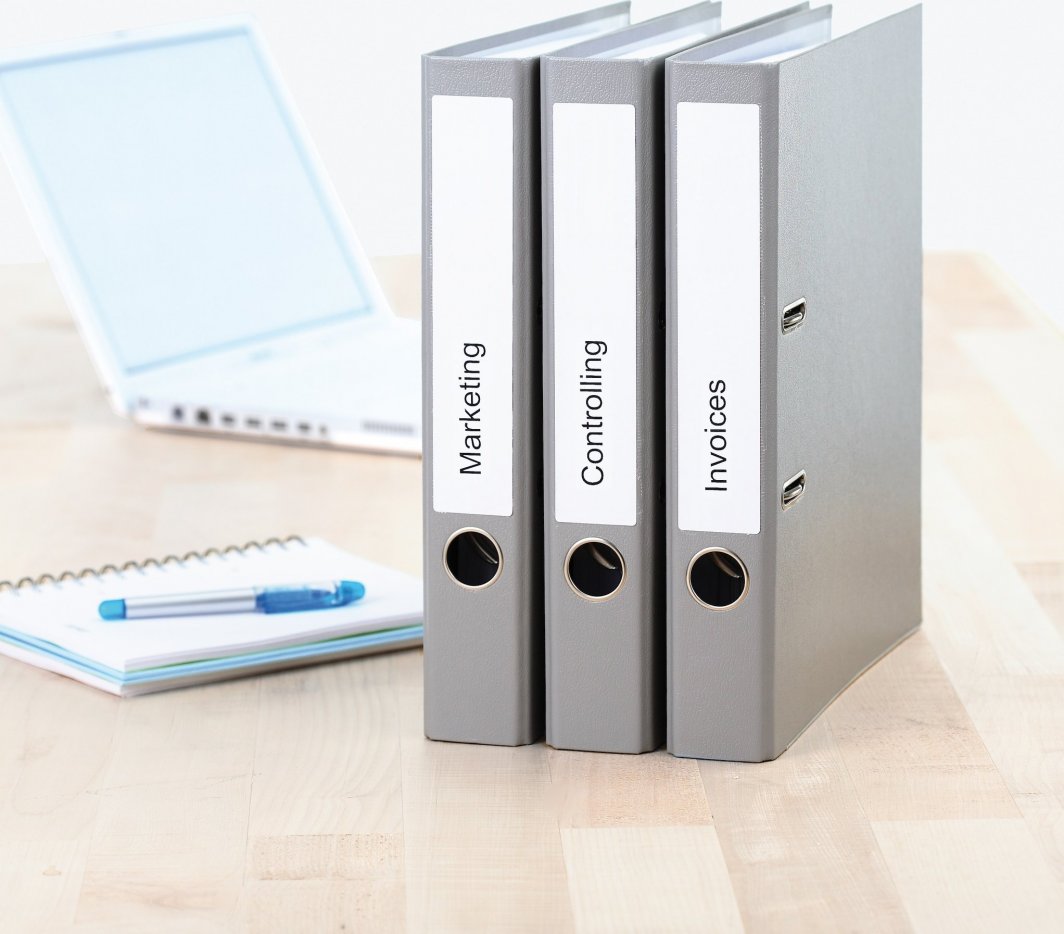 Etiketa shpine dosjeje HERMA Recycling, 192 x 61 mm, 20 fletë, e bardhë natyrale