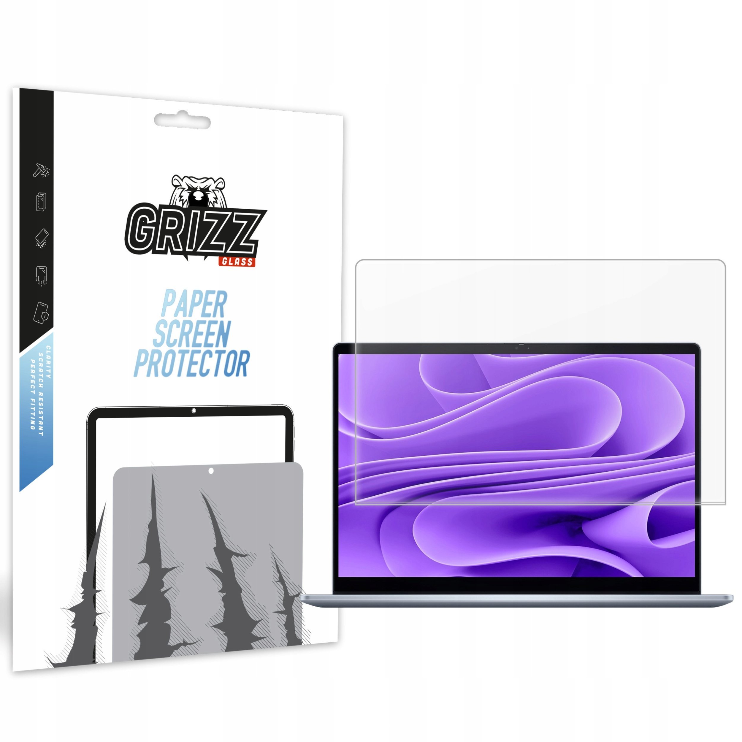 Folie mbrojtëse matte për ekran Dell Latitude 7450, anti-fingerprint, transparente