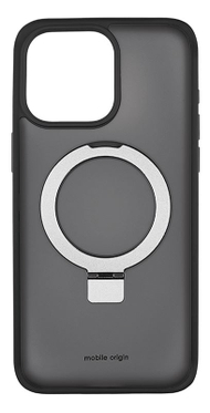 Заштитна маска за мобилен телефон Mobile Origin RingMag за iPhone 15 Pro, црна