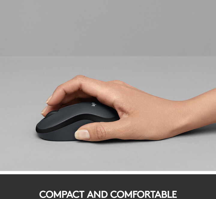 Maus pa kabllo Logitech M220, i zi
