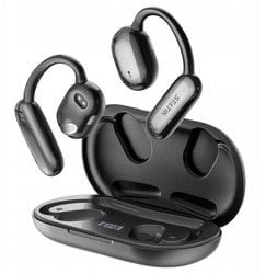 Kufje Bluetooth Aktive Earbuds, open ear, IPX5, të zeza