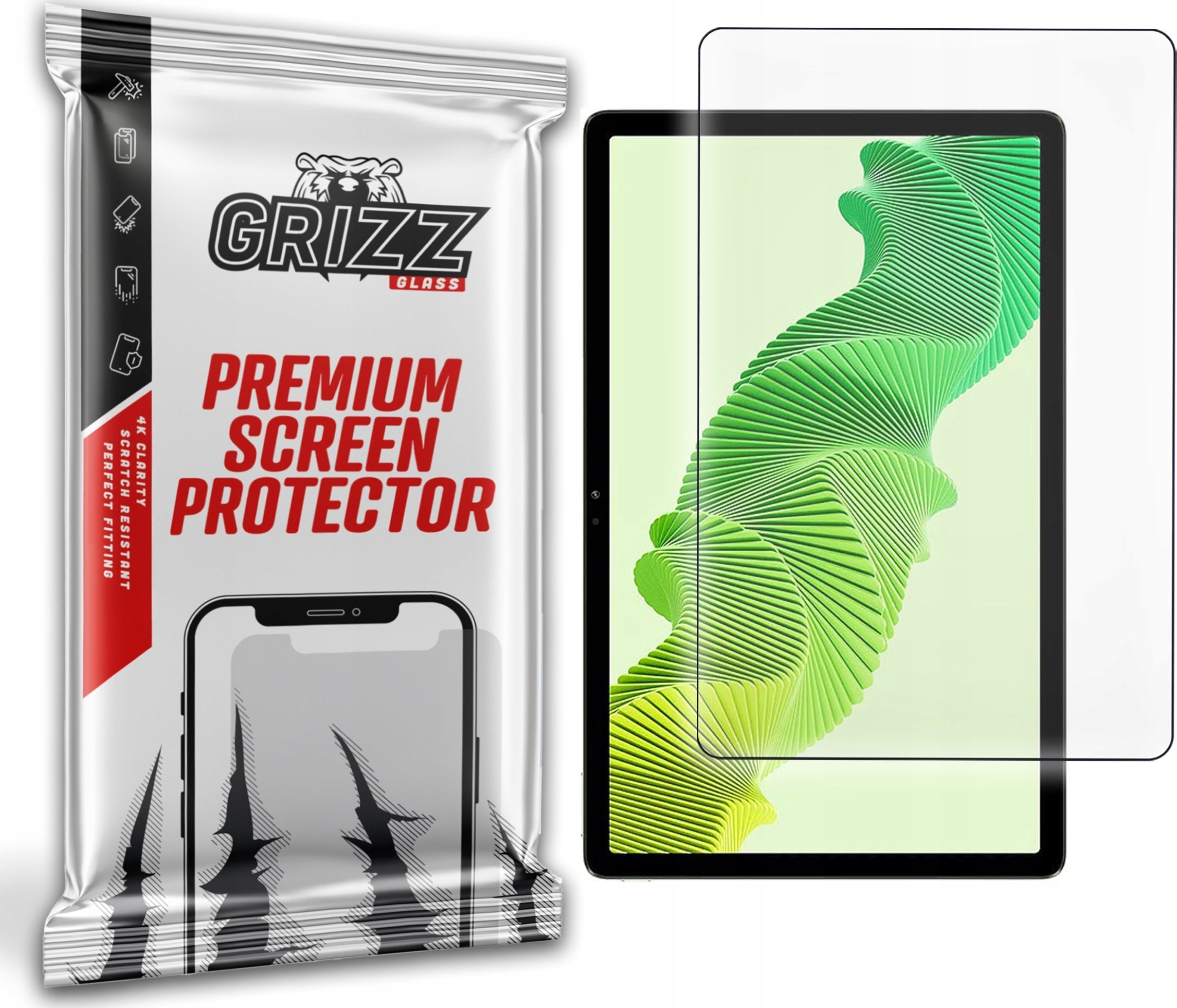 Folje mbrojtëse Grizz PaperScreen për Realme Pad 2, anti-fingerprint, mat
