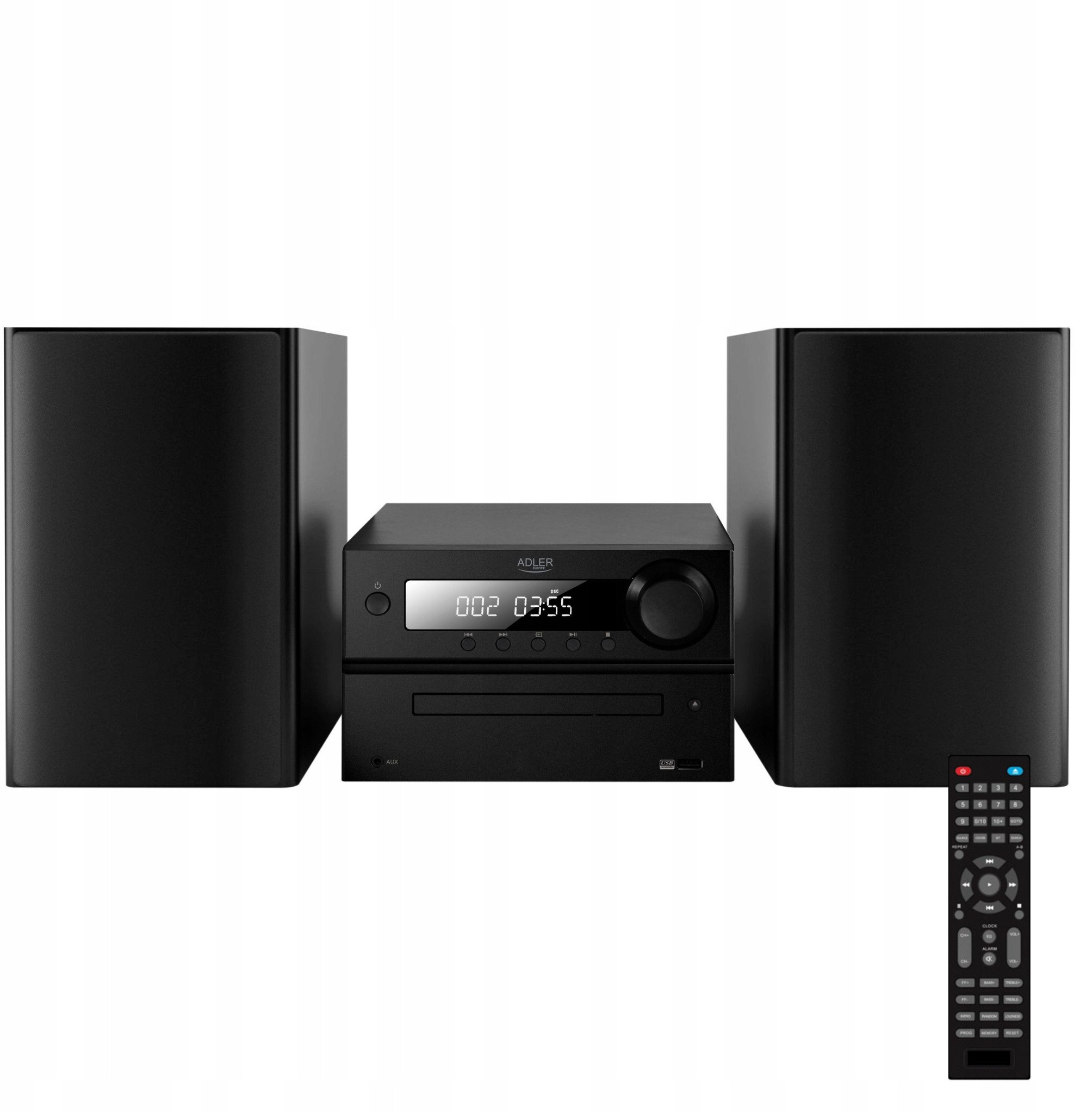 Mini Hi Fi Tower Adler AD 1917, 50W, Bluetooth CD USB FM, i zi