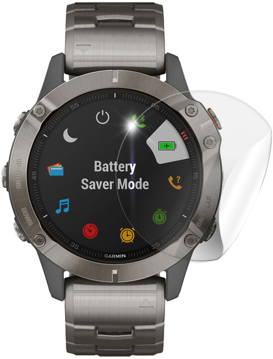 Foli mbrojtëse Screenshield për GARMIN Forerunner Fenix 6X Pro Sapphire