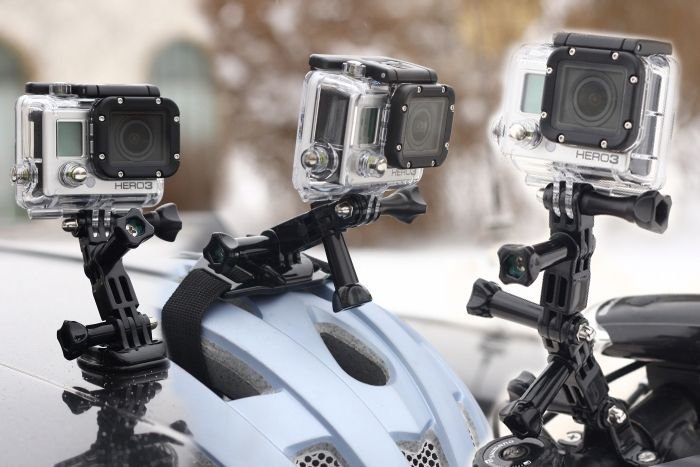 Set aksesorësh montimi Xrec 30in1 për GoPro dhe SJCAM, me Chest Mount
