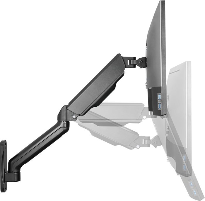 Ѕиден држач за монитор LogiLink BP0145, 17" 32", 9kg, црн