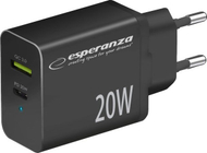 Karikues rrjeti Esperanza EZC105K, 20W, i zi