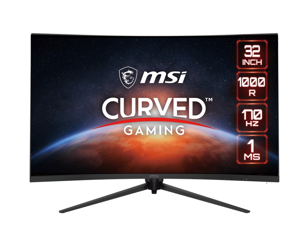 Monitor MSI G321CQP E2, 31.5", 2560 x 1440, Wide Quad HD, 170 Hz, i zi