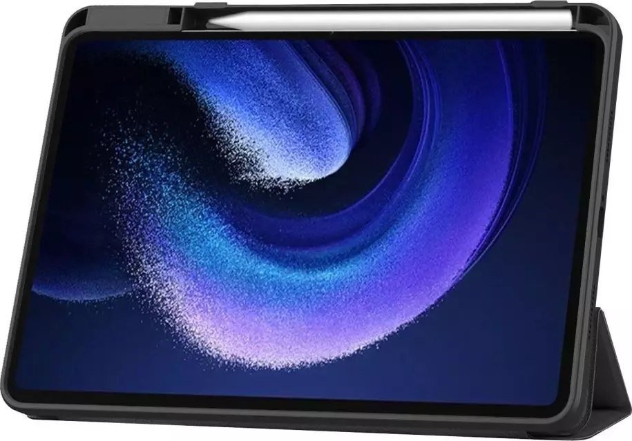 Mbulesë palosëse për tablet Tech-Protect Xiaomi Pad 6 6 Pro, me hapësirë për stylus, e zezë