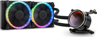 Ftohës uji AIO BitsPower Cyclops 240, radiator 240mm, ARGB, i zi
