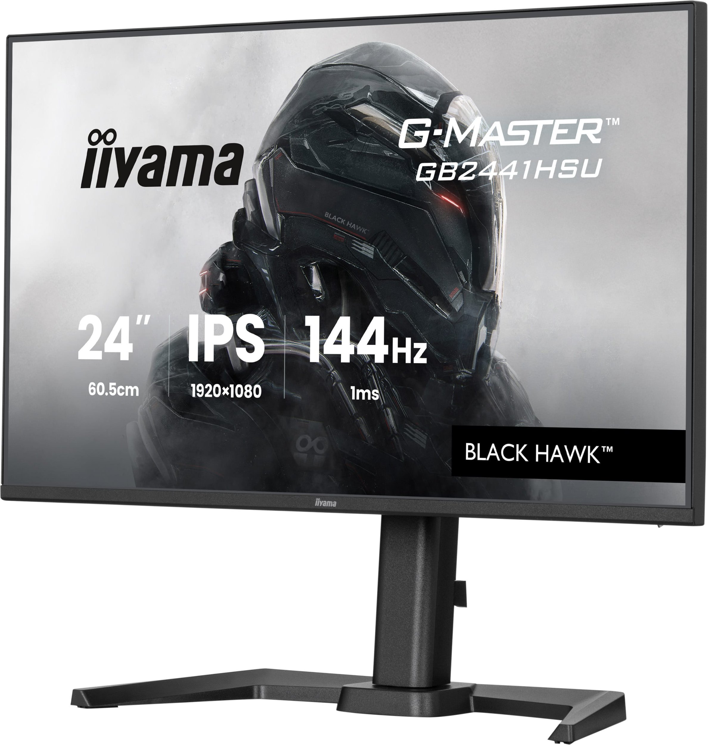 Monitor gaming Iiyama G-Master GB2441HSU B1, 23.8", Full HD 144Hz, i zi