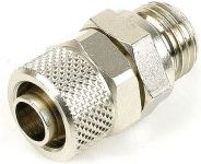 Lidhës i drejtë Alphacool 1/4", 11/8 mm, 30 mm, i kromuar