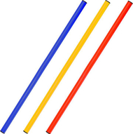 Палка за вежбање Maxwel, 70 cm, црвена