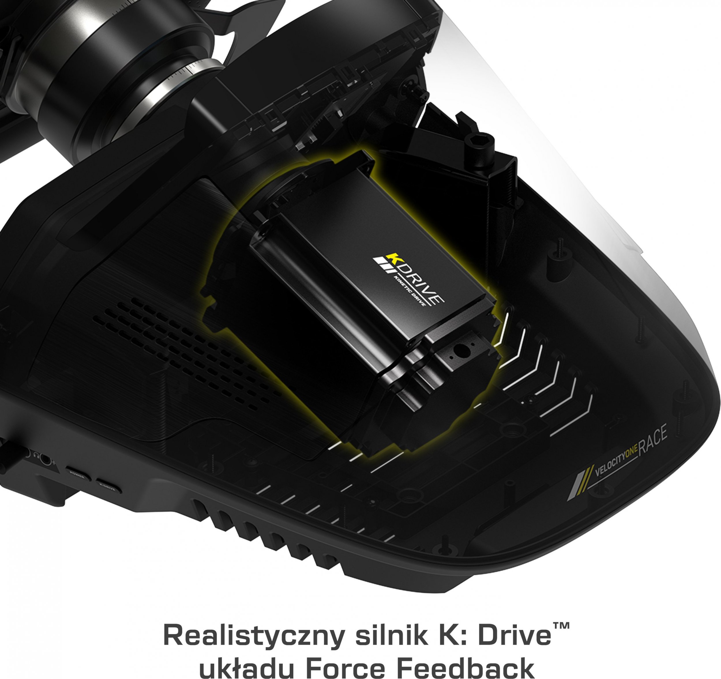 Timon gare Turtle Beach VelocityOne Race TBS-0726-05, Force Feedback, me pedale, i zi