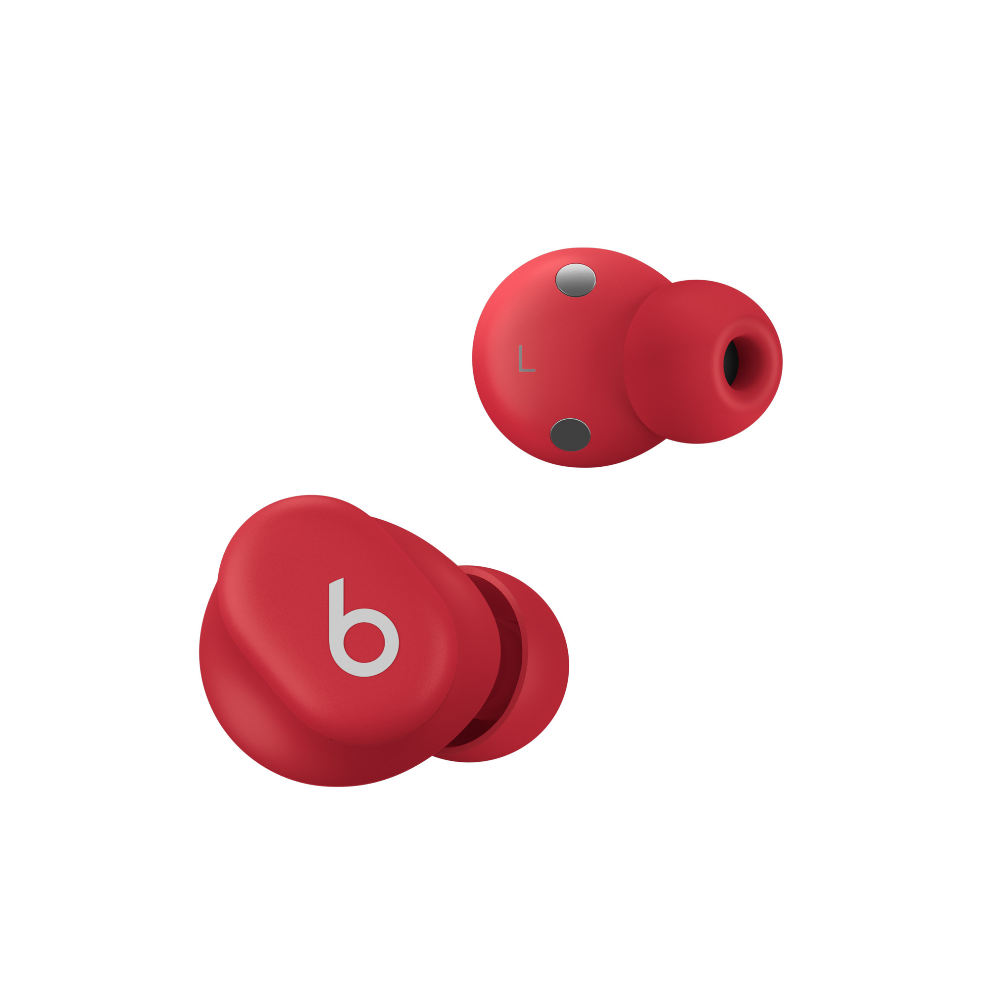 Beats Solo Buds True Wireless Earbuds, Transparent Red