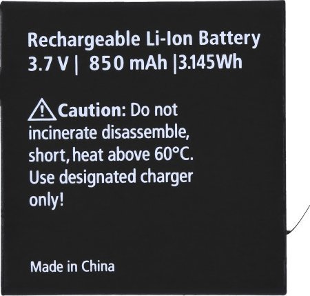 Bateri rezervë Rollei 6S, Li ion, 850 mAh, e zezë