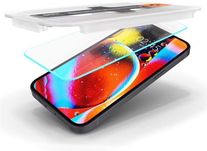 Xham mbrojtës Spigen tR EZ Fit për Apple iPhone 13 mini, 2 copa, me kornizë transparente