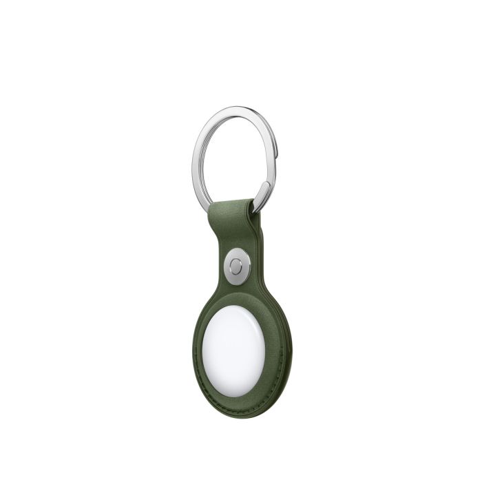Apple AirTag FineWoven Key Ring, Moss