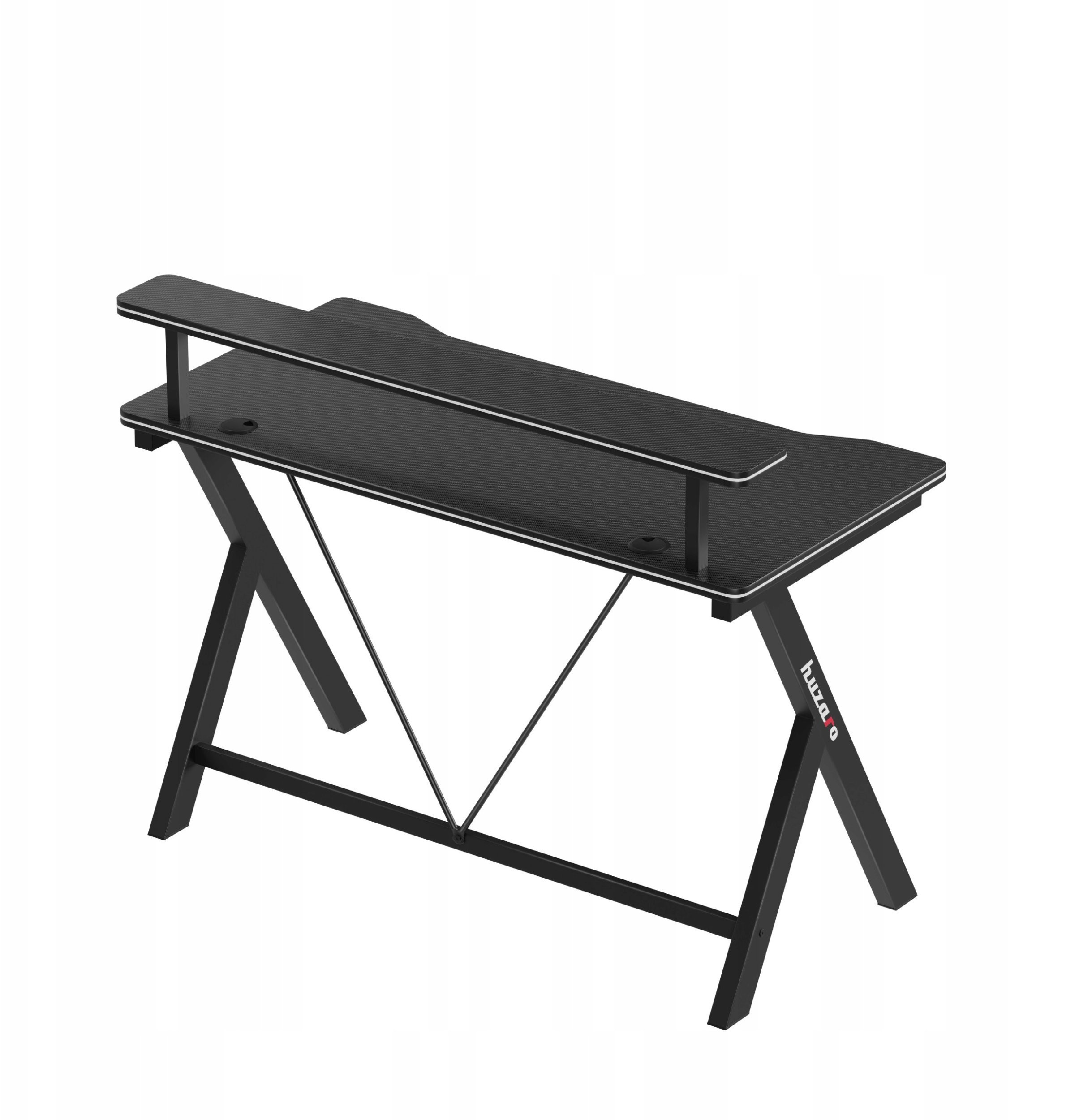 Tryezë gaming Huzaro Hero 1.9, MDF, 140 x 60 cm, e zezë