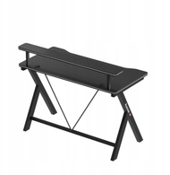 Tryezë gaming Huzaro Hero 1.9, MDF, 140 x 60 cm, e zezë