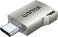 Adapter USB Unitek A1025GNI, USB C në USB A, OTG, argjendtë
