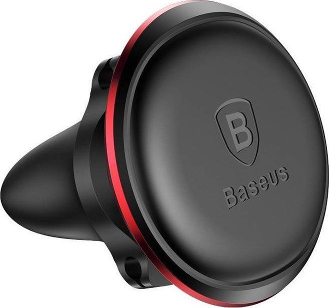 Магнетен држач за автомобил Baseus Magnetic Air Vent, монтирање на решетка за воздух, ротирачка глава 360°, црн