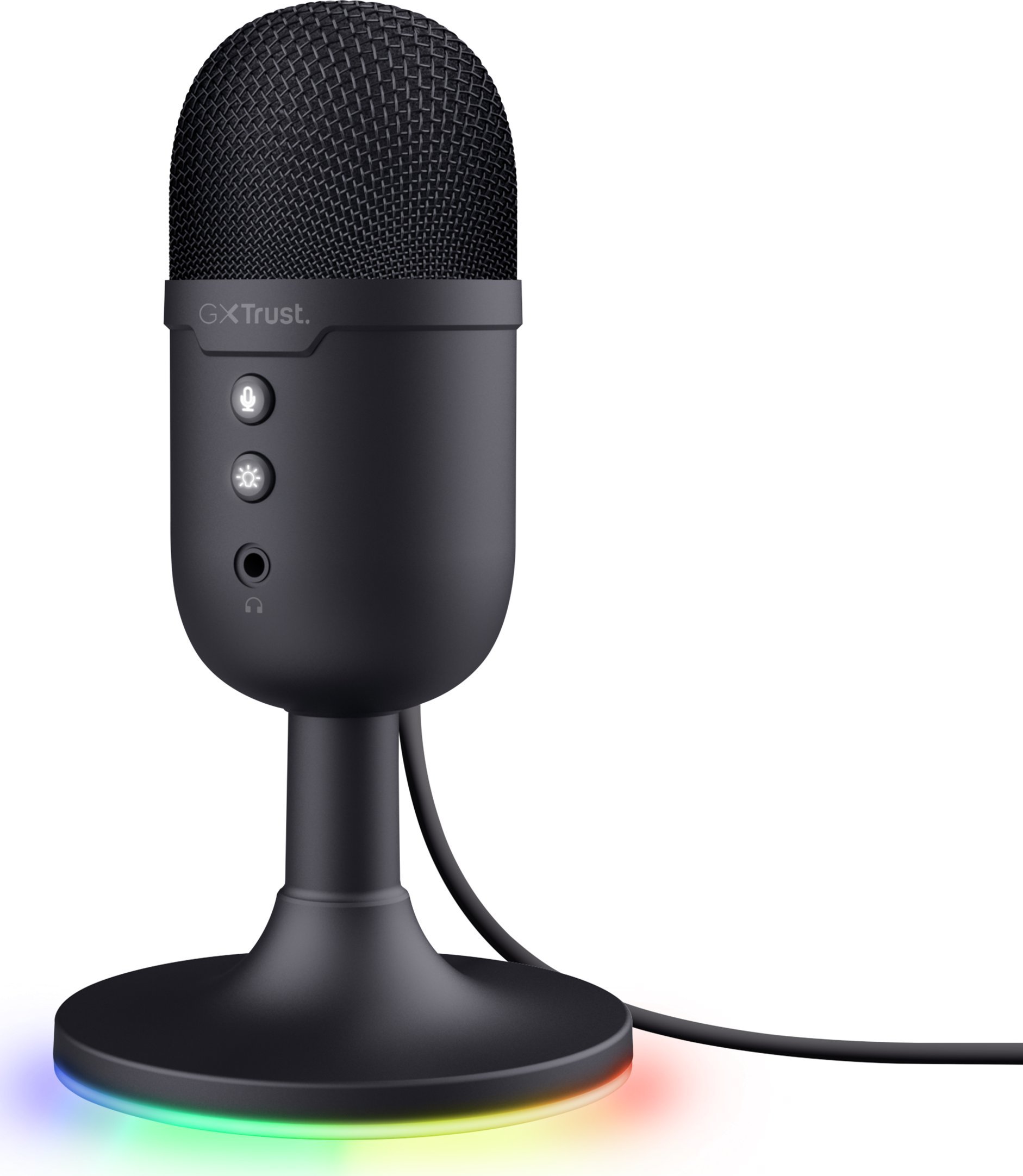 Mikrofon Trust GXT 234 Yunix, USB, për gaming, i zi
