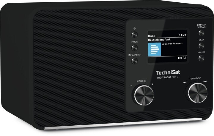 Radio TechniSat DigitRadio 307 BT, e zezë