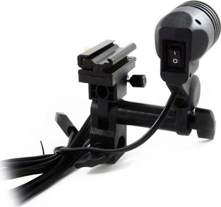 Mbajtëse ndriçimi MASSA Single, E27, për blic dhe çadër, e zezë