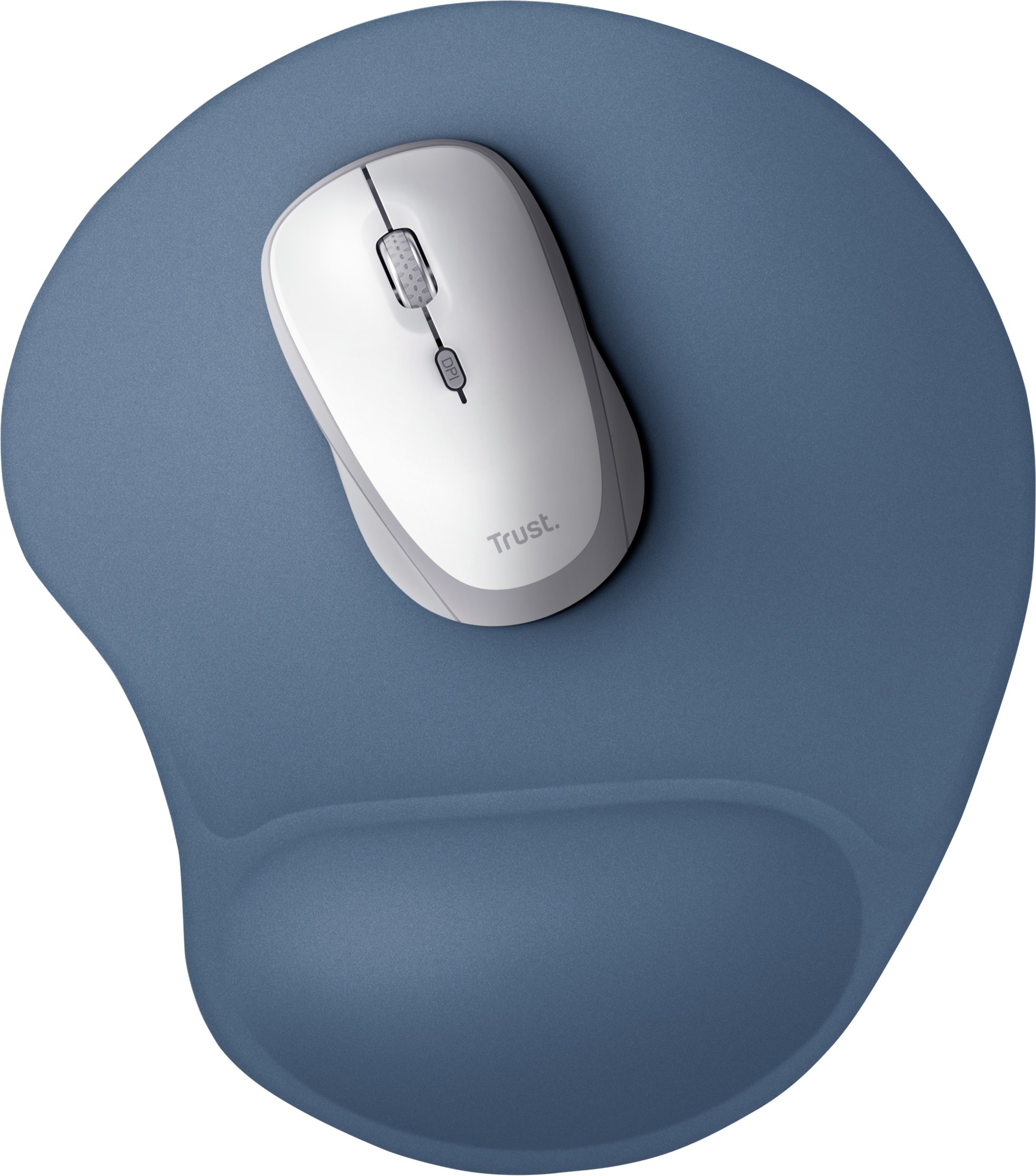 Mousepad Trust BigFoot S, sipërfaqe precize, kundër rrëshqitjes, steelblue